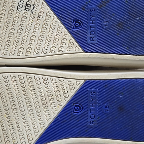 Rothy's Original Slip On Sneaker - Riviera Pinstripe - Picture 5 of 8